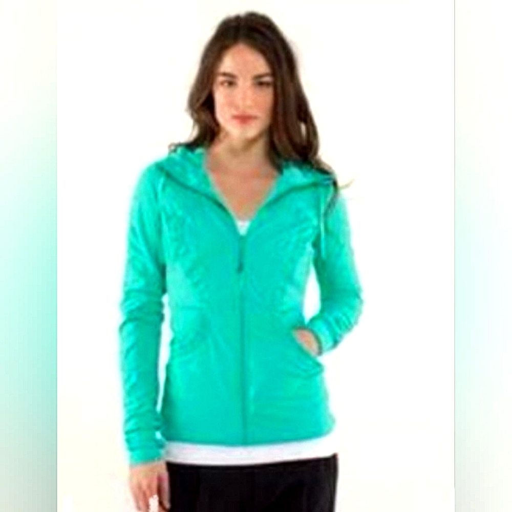 🩵💚💖New Lululemon Dance Studio Jacket 4 Turquoise💖💚🩵